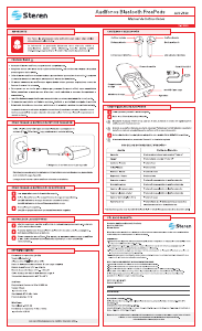 Manual de uso Steren AUD-7560 Auriculares