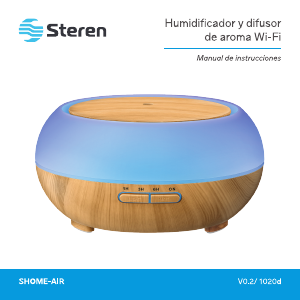Manual de uso Steren SHOME-AIR Difusor de aroma