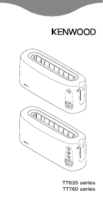 Mode d’emploi Kenwood TT760 Grille pain