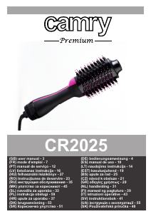 Priručnik Camry CR 2025 Uređaj za oblikovanje kose