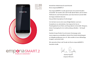 Bedienungsanleitung Emporia SMART.2 Handy