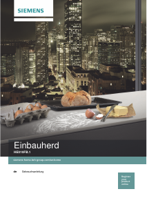 Bedienungsanleitung Siemens HE010FBR1 Backofen