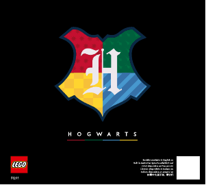 Handleiding Lego set 31201 Art Harry Potter Hogwarts Crests
