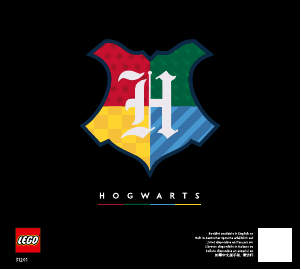 Manual de uso Lego set 31201 Art Harry Potter Hogwarts Crests