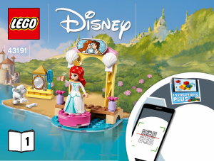 Manual de uso Lego set 43191 Disney Princess Barco de Ceremonias de Ariel
