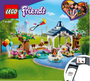 Käyttöohje Lego set 41447 Friends Heartlake Cityn puisto