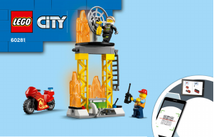 Bedienungsanleitung Lego set 60281 City Feuerwehrhubschrauber
