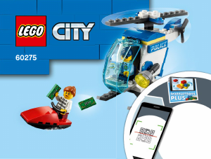 Rokasgrāmata Lego set 60275 City Policijas helikopters