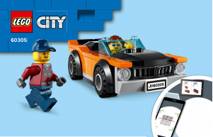 Manual Lego set 60305 City Car transporter