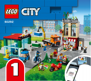 Manual Lego set 60292 City Town centre