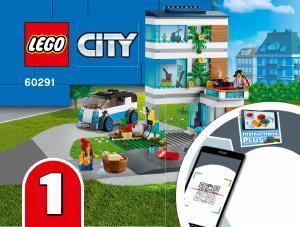 Manual Lego set 60291 City Casa de Família