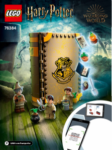 Manual Lego set 76384 Harry Potter Hogwarts Moment - Herbology Class
