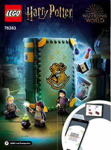 Bedienungsanleitung Lego set 76383 Harry Potter Hogwarts Moment - Zaubertrankunterricht