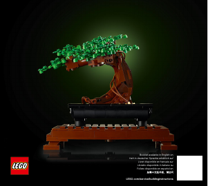 Instrukcja Lego set 10281 Creator Drzewko bonsai