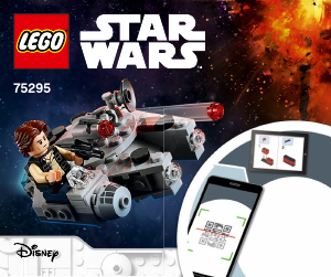 Bedienungsanleitung Lego set 75295 Star Wars Millennium Falcon Microfighter
