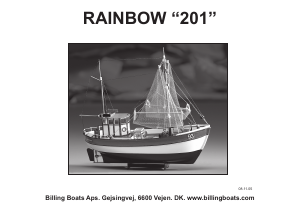 Handleiding Billing Boats set BB201 Boatkits Rainbow