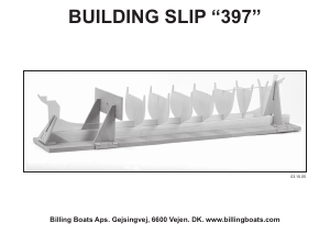 Handleiding Billing Boats set BB397 Boatkits Building slip