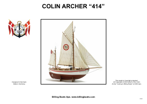 Mode d’emploi Billing Boats set BB414 Boatkits Colin archer