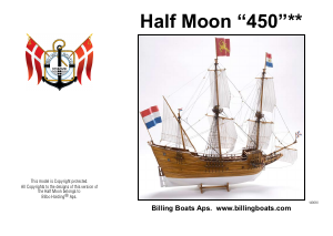 Handleiding Billing Boats set BB450 Boatkits Half moon