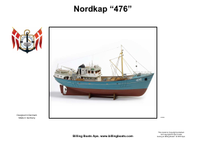 Mode d’emploi Billing Boats set BB476 Boatkits Nordkap