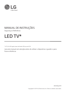 Handleiding LG 55SM9800PLA LED televisie