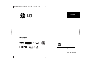 Handleiding LG DVS450H DVD speler