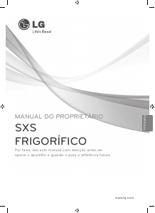 Manual LG GS5263PVJV Frigorífico combinado
