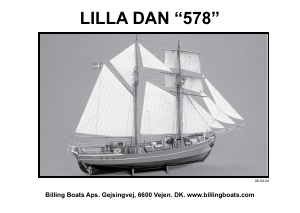 Bedienungsanleitung Billing Boats set BB578 Boatkits Lilla dan