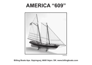 Brugsanvisning Billing Boats set BB609 Boatkits America