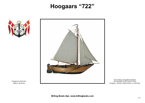 Mode d’emploi Billing Boats set BB722 Boatkits Hogaars