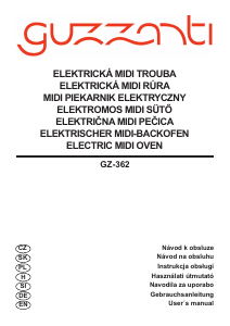 Návod Guzzanti GZ 362 Rúra