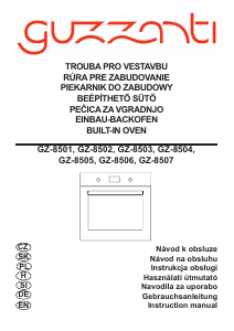 Használati útmutató Guzzanti GZ 8501 Kemence