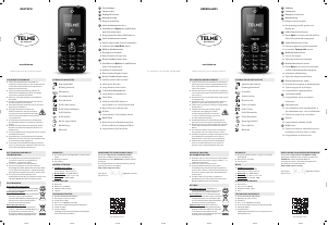 Mode d’emploi TELME T211 Téléphone portable
