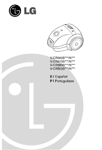 Manual LG V-CR563SD Aspirador