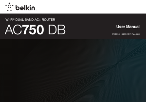 Manual Belkin F9K1116 AC750 Router