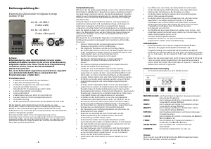 Bedienungsanleitung TS Electronic 45-19819 Zeitschaltuhr