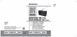 Bruksanvisning SilverCrest IAN 338053 Klockradio