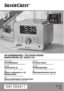 Bruksanvisning SilverCrest IAN 306411 Klockradio