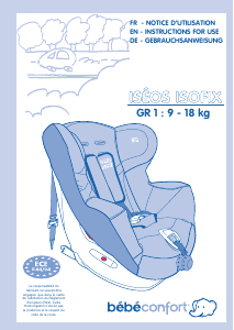 Manual Bébé Confort Iseos Isofix Car Seat