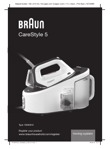 Εγχειρίδιο Braun IS 5145 WH CareStyle 5 Σίδερο