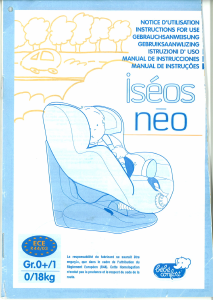 Manual Bébé Confort Iseos Neo Car Seat