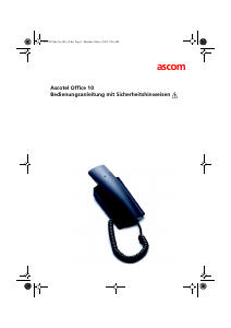 Bedienungsanleitung Ascom Ascotel Office 10 Telefon