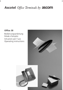 Handleiding Ascom Ascotel Office 30 Telefoon