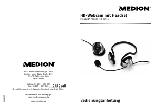Bedienungsanleitung Medion P86007 (MD 86511) Webcam