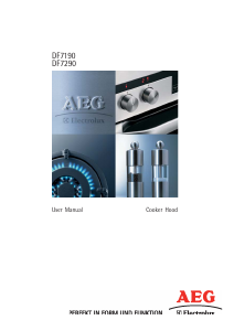 Handleiding AEG-Electrolux DF7290 Afzuigkap