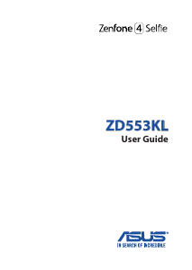 Handleiding Asus ZD553KL ZenFone 4 Selfie Mobiele telefoon