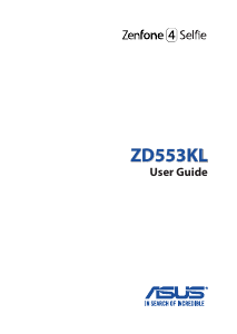 Bruksanvisning Asus ZD553KL ZenFone 4 Selfie Mobiltelefon