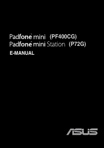 Manual Asus Padfone Mini Mobile Phone