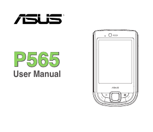 Manual Asus P565 Mobile Phone