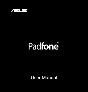 Manual Asus PadFone Mobile Phone